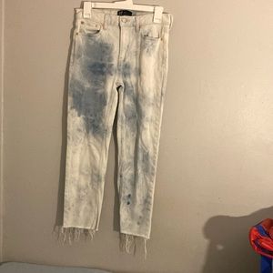 Like new acid wash Gap boyfriend jeans
